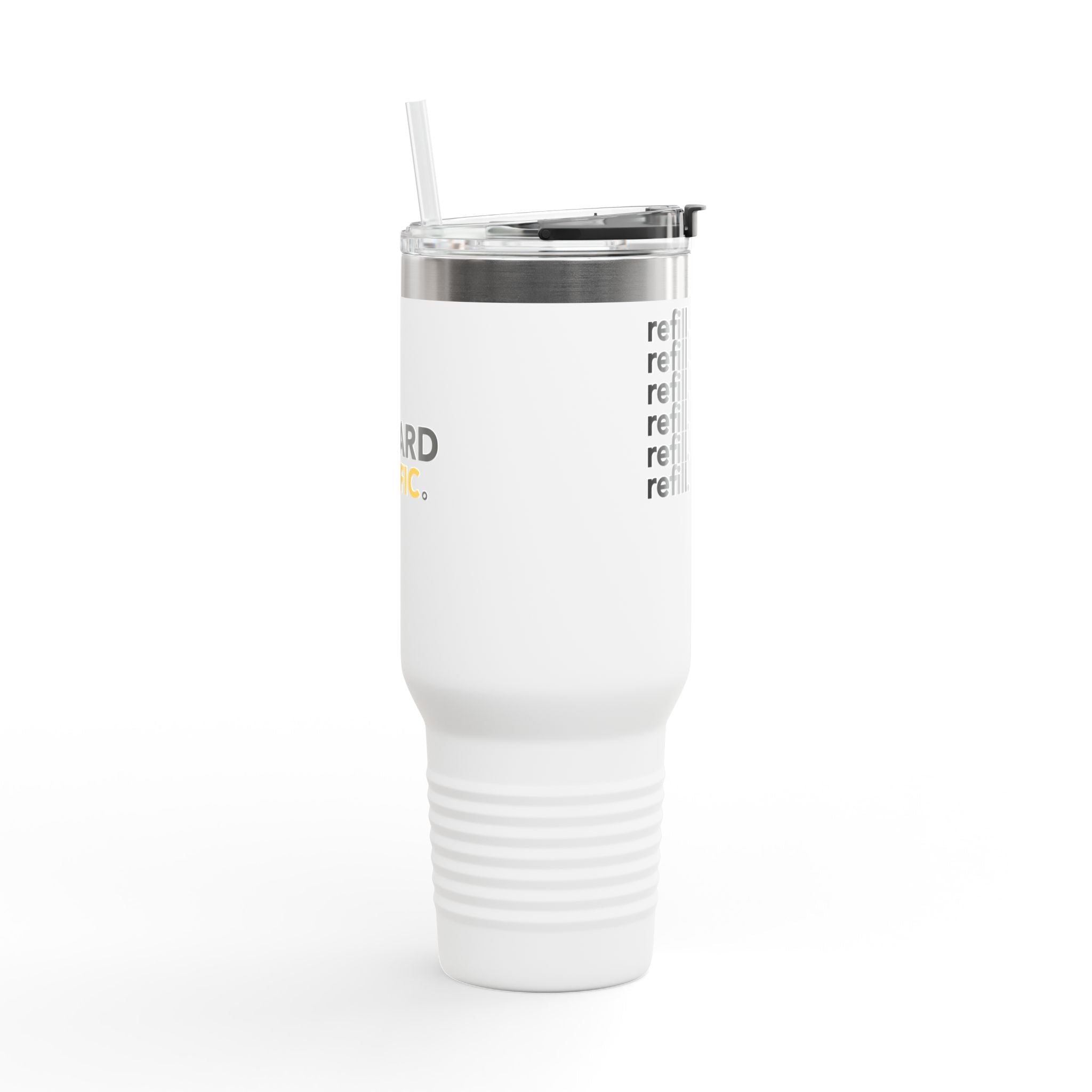 Tumbler Insulated Travel Mug 40oz — "Refill" Repeat Design | Upward Pacific