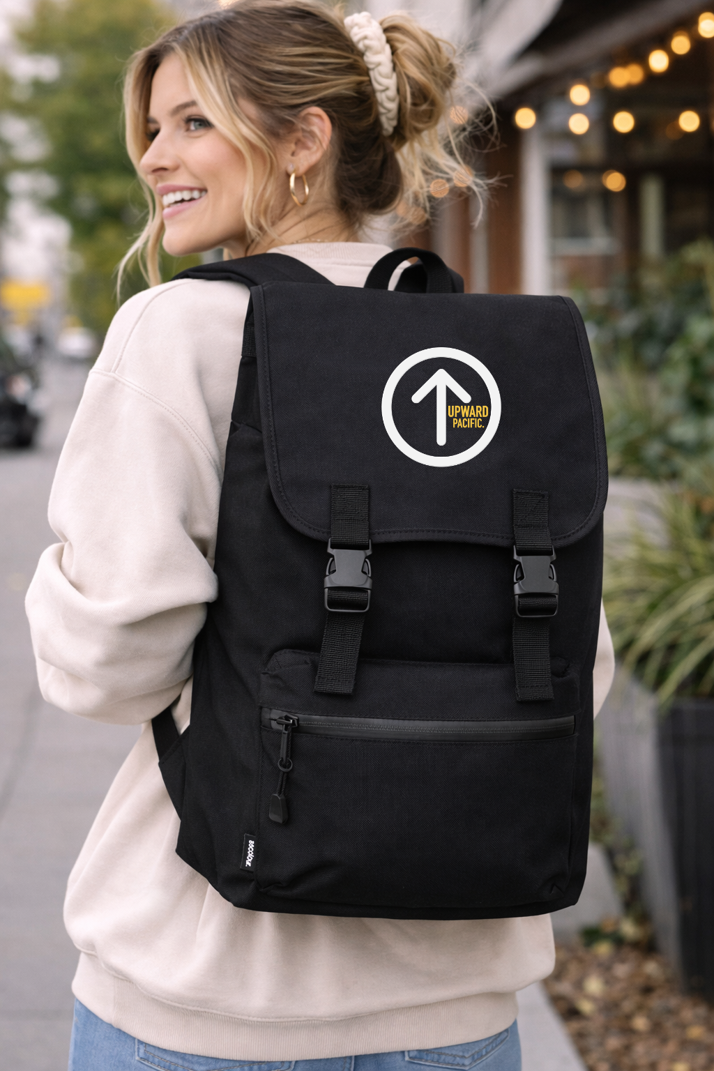 Arrow UP Recycled Field Backpack | Upward Pacific