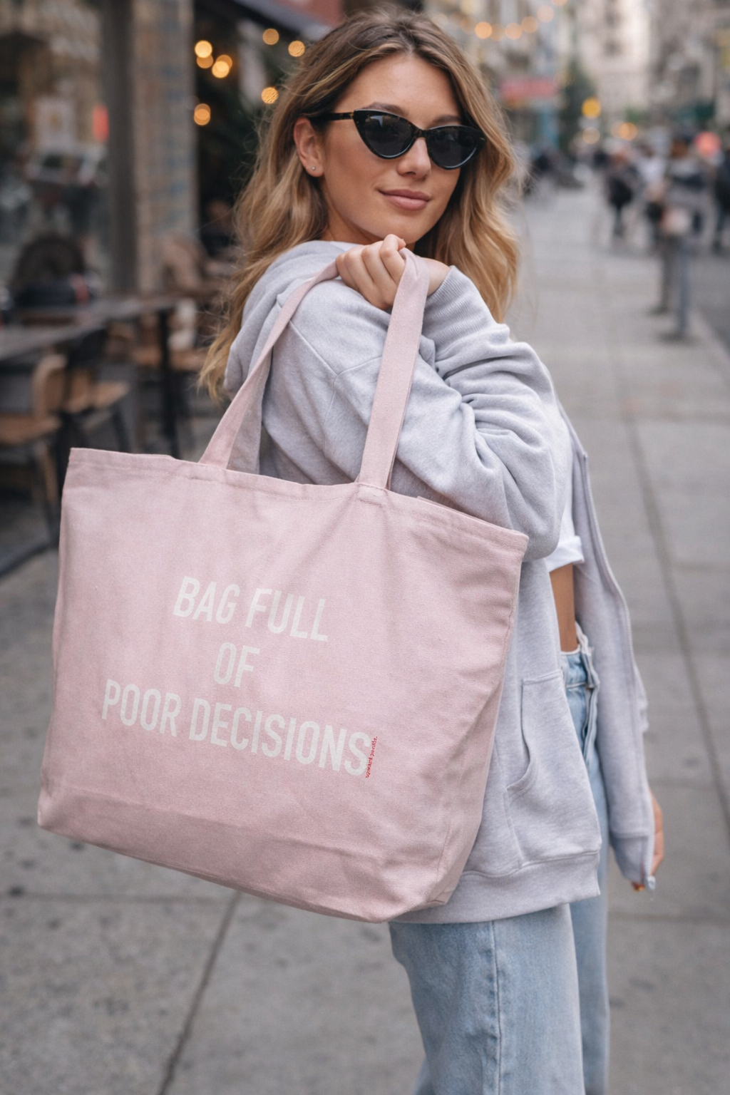 Poor Decisions Zippered Tote | Upward Pacific