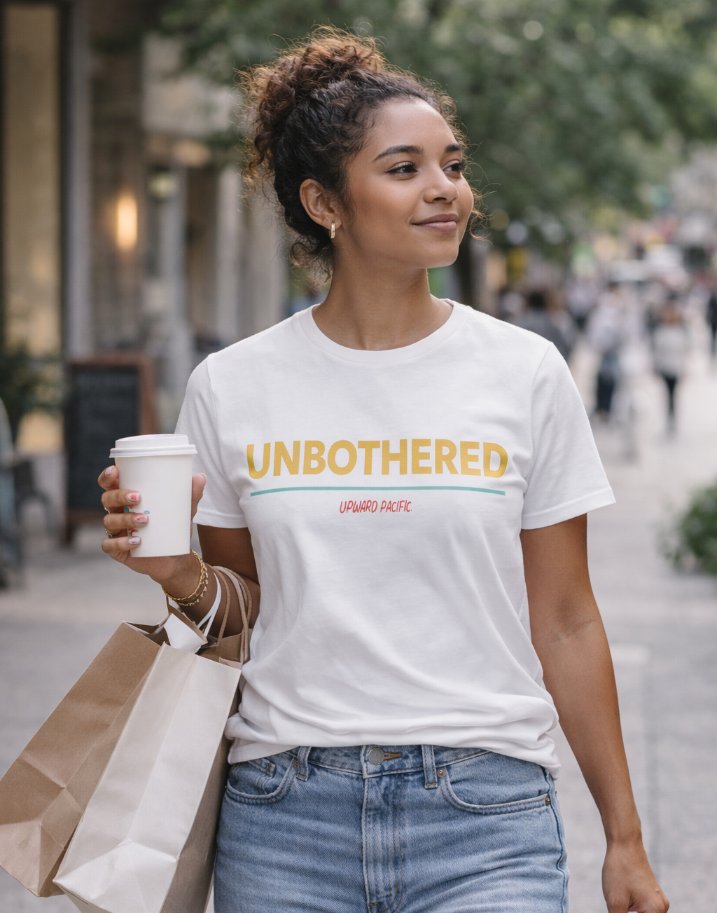 Unbothered T-Shirt – Relaxed Everyday Tee | Upward Pacific